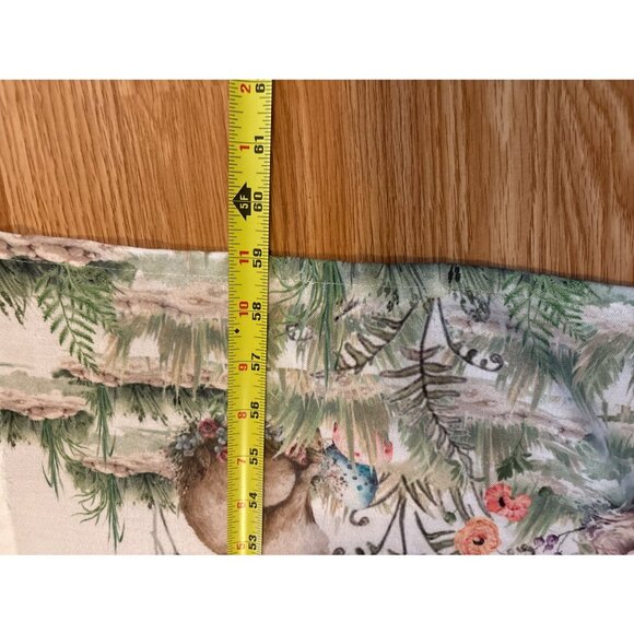 Nicole Miller Tablecloth Easter Bunny Eggs Floral Butterfly 60 x 84" Pastel - Picture 7 of 9